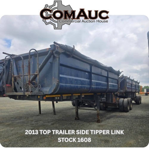 1 X 2013 TOP TRAILER SIDE TIPPER LINK STOCK NR: 1608