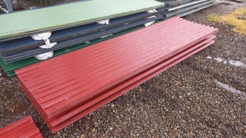 1 X 3m Chromodeck Corregated sheet red 0.55mm thick Vanderbijlpark