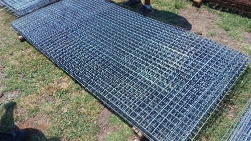 1 X 1.2mx2.4m galvanised mesh 50mmx50mm hole 5mm thick Vanderbijlpark