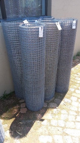 1 X 1.2m high galvanised mesh 25mmx50mm 1.6mm thick combined 51m Vanderbijlpark