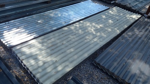 1 X 3.4m corregated mixed galavanised chromodeck mixed colours sheets 0.55mm thick Vanderbijlpark