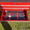 1 X NEW TOOLZA 7 DRAW TOOLBOX ON WHEELS WITH 201 PCS TOOLS STOCK NR: 1702 - 7