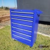 1 X NEW TOOLZA 7 DRAW TOOLBOX ON WHEELS WITH 201 PCS TOOLS STOCK NR: 1695 - 4