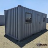 1 X 6M SHIPPING CONTAINER WITH DOOR AND WINDOWS STOCK NR: 1688 - 4