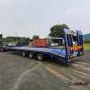 1 X 2016 PR TRI AXLE ROLLBACK LOWBED TRAILER WITH RAMPS STOCK NR: 1681 - 5