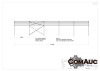 1 X NEW STEEL STRUCTURE STOCK NR: 1421 - 8