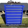 1 X NEW TOOLZA 7 DRAW TOOLBOX ON WHEELS WITH 201 PCS TOOLS STOCK NR: 1694