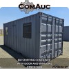 1 X 6M SHIPPING CONTAINER WITH DOOR AND WINDOWS STOCK NR: 1688