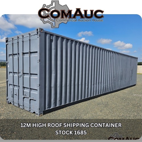 1 X 12M HIGH ROOF SHIPPING CONTAINER STOCK NR: 1685