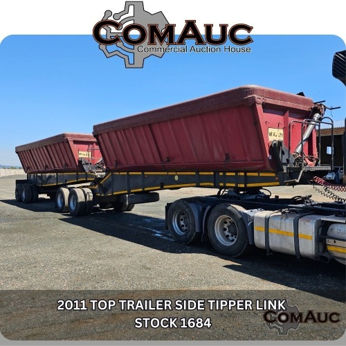 1 X 2011 TOP TRAILER SIDE TIPPER LINK STOCK NR: 1684