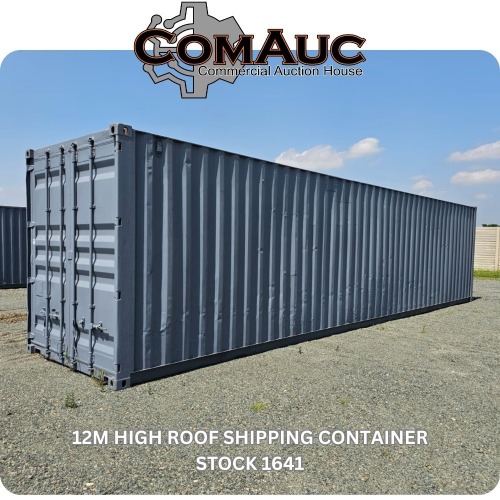 1 X 12M HIGH ROOF SHIPPING CONTAINER STOCK NR: 1641