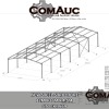 1 X NEW STEEL STRUCTURE 

12x36x4,5
14 columns 152x152 H beam
14 rafters 140x70 IPE
48 off 6m x 150x50 galv lipped channels 
All structural nuts and bolts included
Detailed erecting drawings
**TO BE ASSEMBLED STOCK NR: 1669