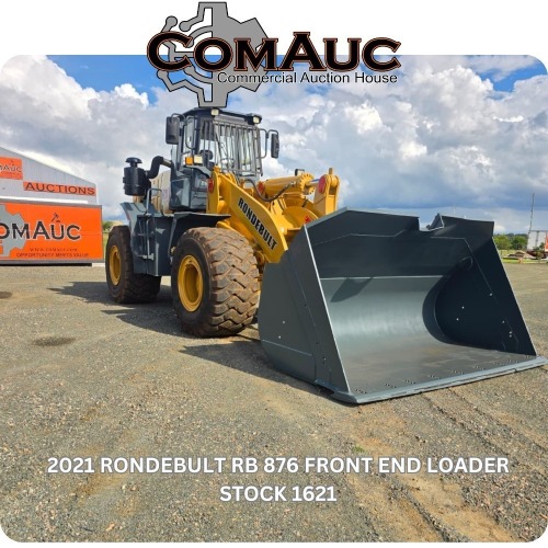 1 X 2021 RONDEBULT RB 876 FRONT END LOADER STOCK NR: 1621
