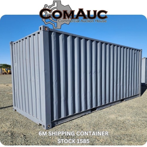 1 X 6M SHIPPING CONTAINER STOCK NR: 1585