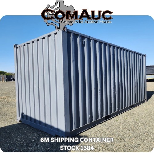 1 X 6M SHIPPING CONTAINER STOCK NR: 1584