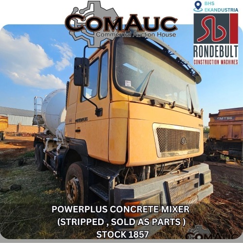 1 X POWERPLUS CONCRETE MIXER (STRIPPED , SOLD AS PARTS ) STOCK NR: 1857