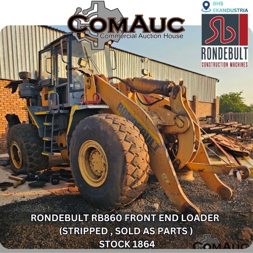 1 X RONDEBULT RB860 FRONT END LOADER (STRIPPED , SOLD AS PARTS ) STOCK NR: 1864