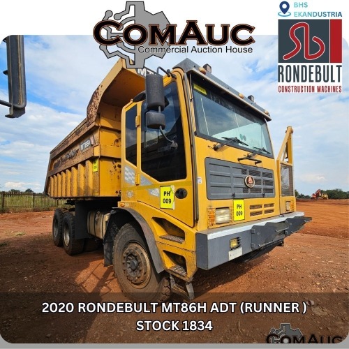 1 X 2020 RONDEBULT MT86H ADT (RUNNER ) STOCK NR: 1834