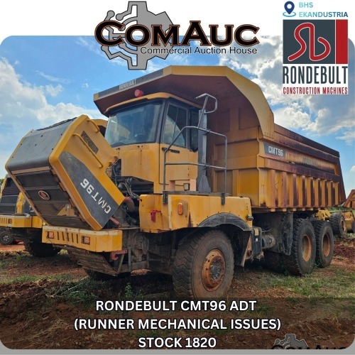 1 X RONDEBULT CMT96 ADT (RUNNER MECHANICAL ISSUES) STOCK NR: 1820