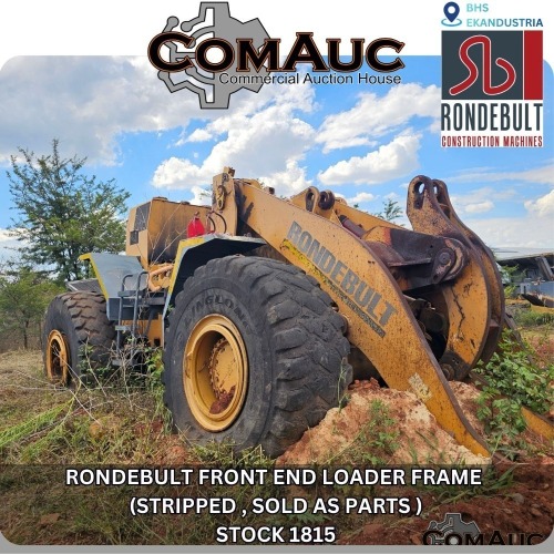 1 X RONDEBULT FRONT END LOADER FRAME (STRIPPED , SOLD AS PARTS ) STOCK NR: 1815