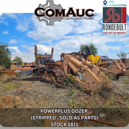 1 X POWERPLUS DOZER (STRIPPED , SOLD AS PARTS ) STOCK NR: 1811