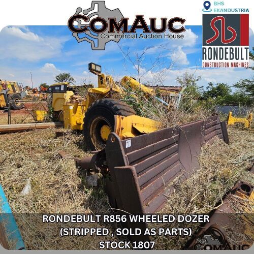 1 X RONDEBULT R856 WHEELED DOZER (STRIPPED , SOLD AS PARTS ) STOCK NR: 1807