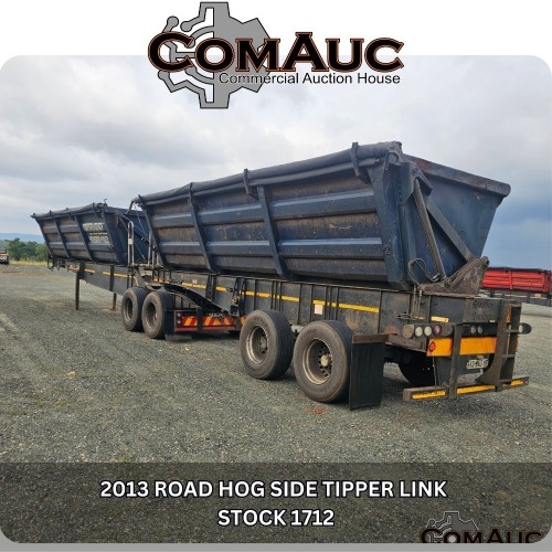 1 X 2013 ROAD HOG SIDE TIPPER LINK STOCK NR: 1712