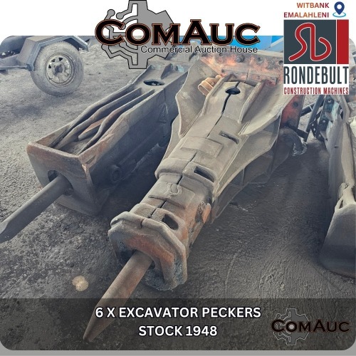 1 X 6 X EXCAVATOR PECKERS STOCK NR: 1948