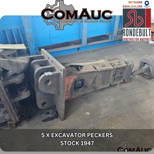 1 X 5 X EXCAVATOR PECKERS STOCK NR: 1947