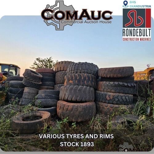1 X VARIOUS TYRES AND RIMS STOCK NR: 1894
