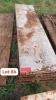1 X 6 Iron Shatter Board Loose Item Willie Herbst
