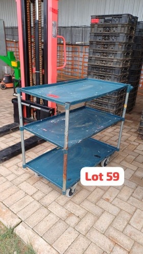 1 X Serving Trolley Equipment Bradlley
