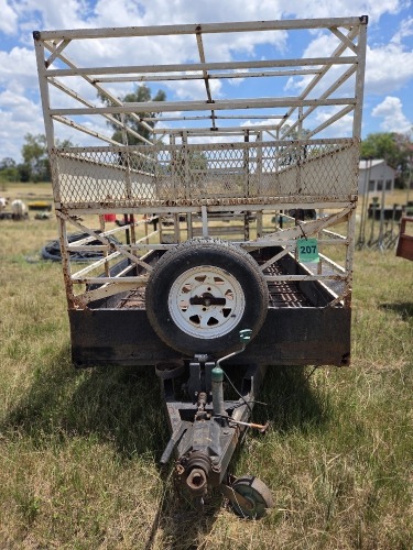 1 X Cattle Trailer - Double Axle Daan Swan