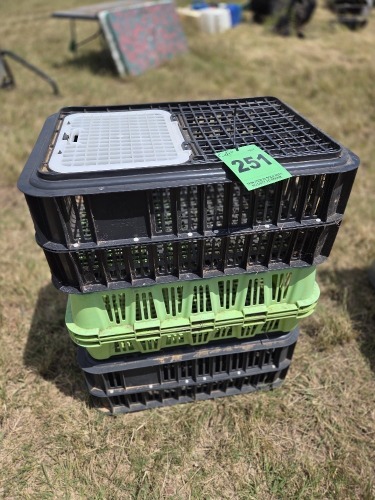 1 X Chicken Transport Crates Dave Kriel