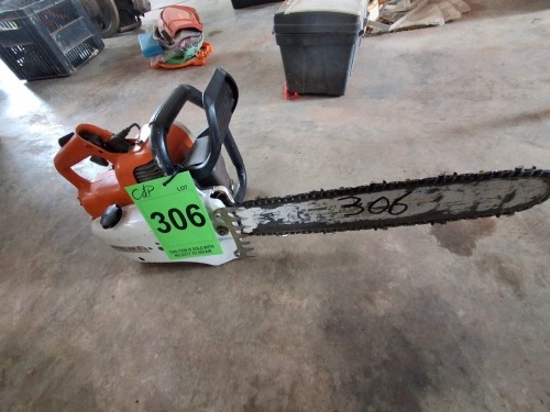 1 X Stihl 08 S 65cc Chain Saw Dave Kriel