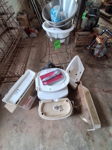1 X Toilet Cisterns & Wash Basins Dave Kriel