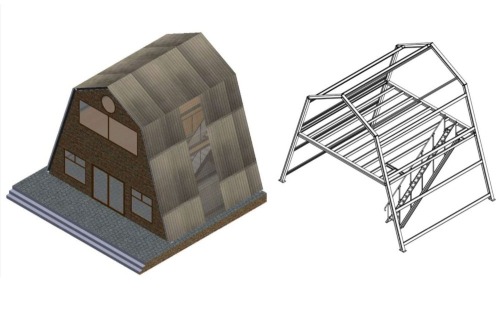 1 X A-Frame Double story house frame Bloemfontein NOT onsite