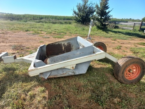 1 X Slattery 3 cub meter damskrop Bloemfontein onsite