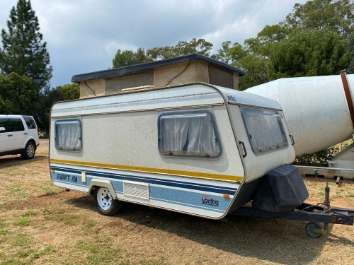 1 X Sprite swift pop-top caravan Bloemfontein onsite