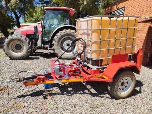 1 X 1000lt Flow bin diesel kar Bloemfontein onsite