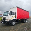 1 X NISSAN UD DOUBLE DIFF TAUTLINER TRUCK STOCK NR: 1729 - 6