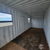1 X 6M SHIPPING CONTAINER WITH DOOR AND WINDOWS STOCK NR: 1725 - 7