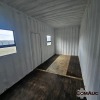 1 X 12M SHIPPING CONTAINER WITH DOORS AND WINDOWS STOCK NR: 1723 - 10