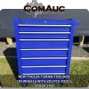 1 X NEW TOOLZA 7 DRAW TOOLBOX ON WHEELS WITH 201 PCS TOOLS STOCK NR: 1751