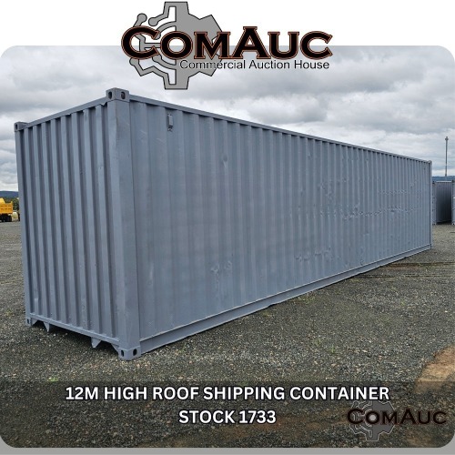 1 X 12M HIGH ROOF SHIPPING CONTAINER STOCK NR: 1733