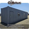 1 X 12M SHIPPING CONTAINER WITH 2 OFFICES AND STORE ROOM STOCK NR: 1690