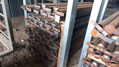 1 X 1.8m Square poles 76mmx76mm 2mm thick Vanderbijlpark