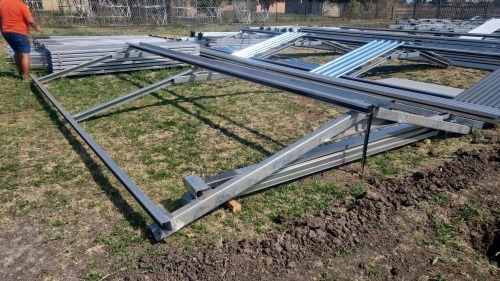 1 X 4mx6m steel structure no zinc height 3m Vanderbijlpark
