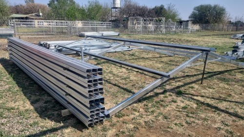 1 X 6mx6m steel structure no zinc height 3m Vanderbijlpark