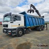 1 X 2017 MAN TGM 25.280 TRUCK WITH 2022 HIAB 10000XG CRANE AND GRAB STOCK NR: 1794 - 6